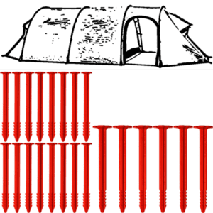 SwissPiranha Ultralight Peg Set Hilleberg Keron GT