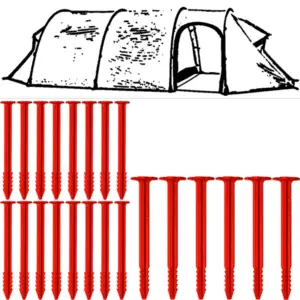 SwissPiranha Ultralight Peg Set Hilleberg Keron GT