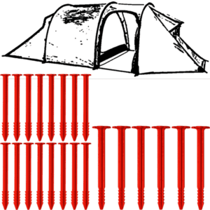 SwissPiranha Ultralight Peg Set Hilleberg Nammatj GT