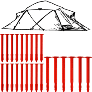 SwissPiranha Ultralight Peg Set Hilleberg Saitaris