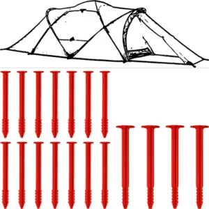 SwissPiranha Ultralight Peg Set Hilleberg Tarra