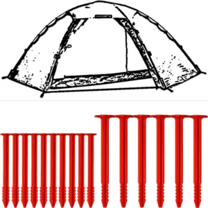 SwissPiranha Ultralight Peg Set Hilleberg Staika