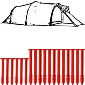 SwissPiranha Ultralight Peg Set Hilleberg Kaitum