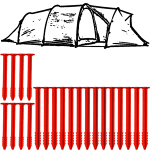 SwissPiranha Ultralight Peg Set Hilleberg Kaitum GT