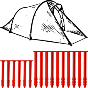 SwissPiranha Ultralight Peg Set Hilleberg Nallo