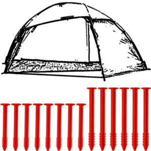 SwissPiranha Ultralight Peg Set Hilleberg Allak 3