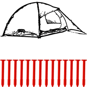 Ultralight Peg Set für Hilleberg Rogen 2 & 3
