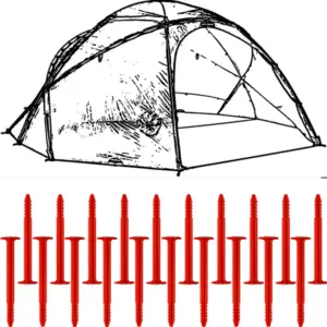 SwissPiranha Ultralight Peg Set Hilleberg Altai