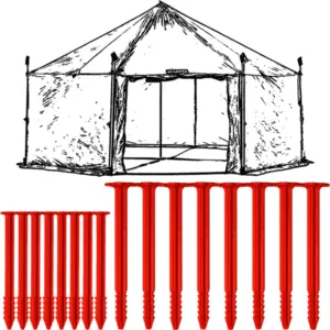 SwissPiranha Ultralight Peg Set Hilleberg Altai