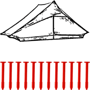 Ultralight Peg Set Hilleberg Rajd
