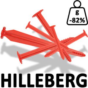 Ultralight Peg Sets für Hilleberg Zelte