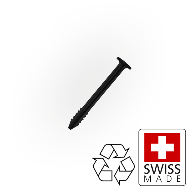 SwissPiranha BF90 recycled tent peg swissmade