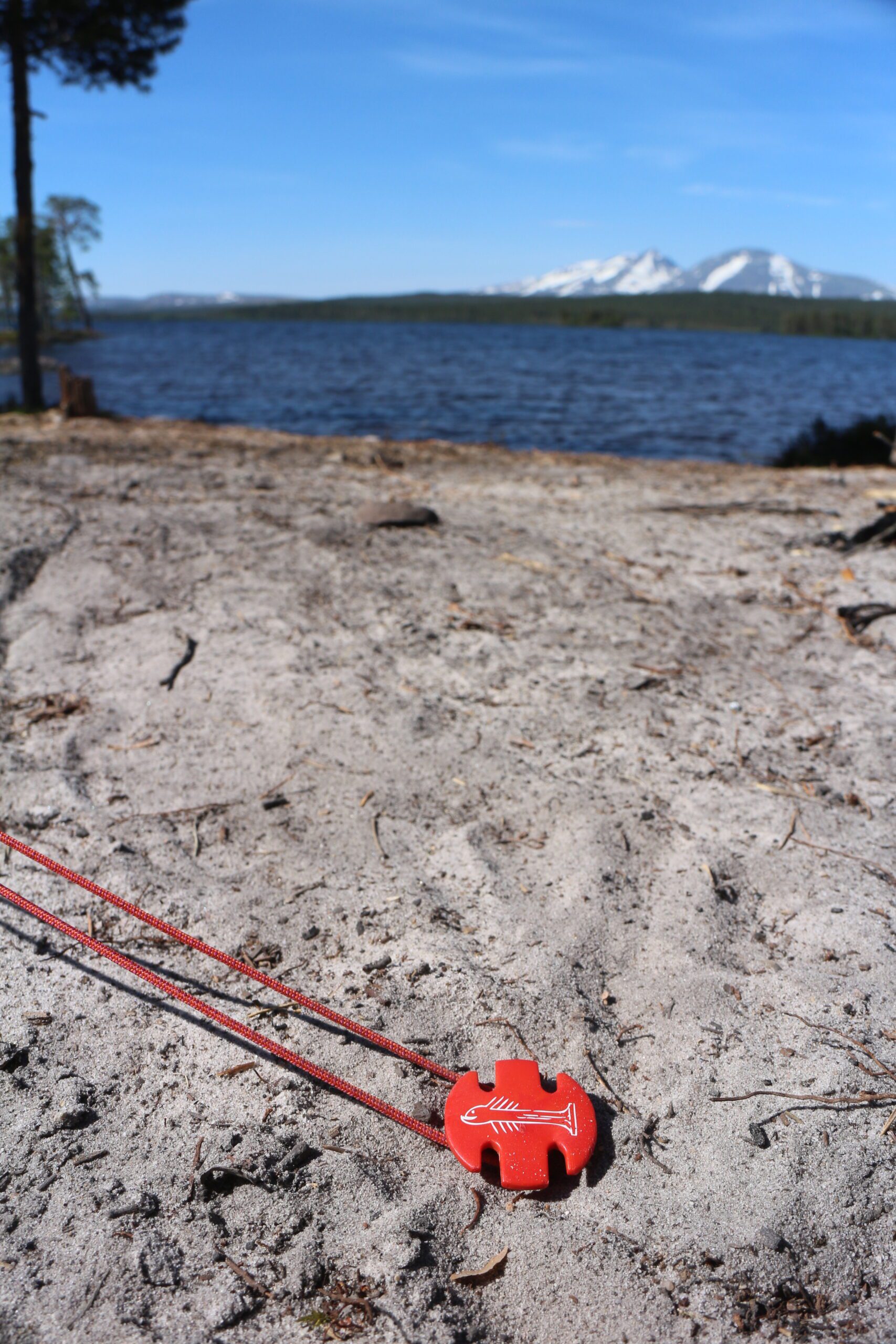 SwissPiranha safe and great family tent peg for barefoot campground perfect for sand