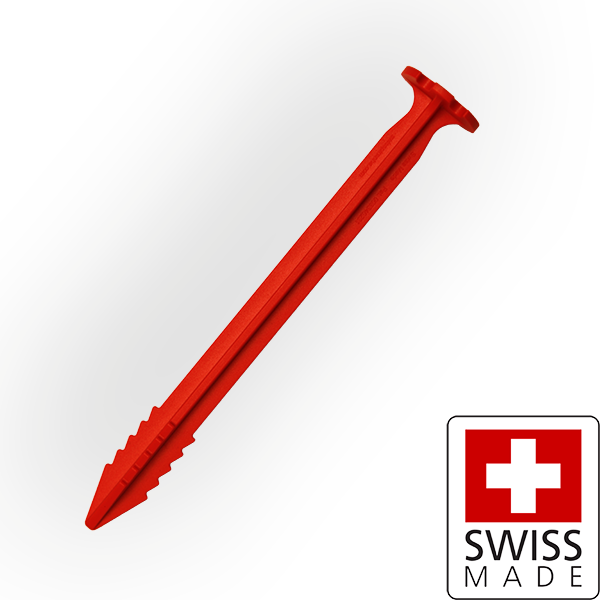 SwissPiranha RT180 tent peg swissmade