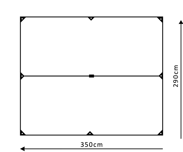 Tarp MantaRay 10 grün – Bild 10