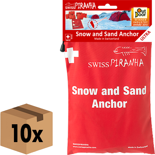 10x SwissPiranha SSA Snow & Sand Achors (Set of 6)