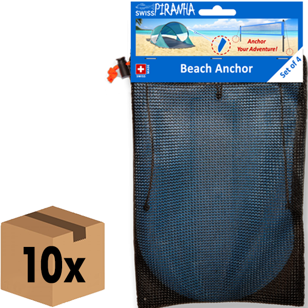 10x SwissPiranha BA Beach Achors (Set of 4)