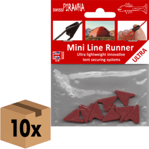 SwissPiranha Mini Line Runners red (set of 8) - PU:10