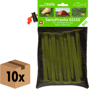 SwissPiranha Pegs GS150 (set of 10 with bag) - PU:10