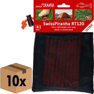 SwissPiranha Pegs RT120 (set of 10 with bag) - PU:10