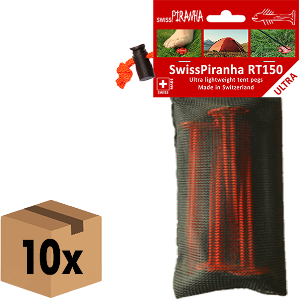SwissPiranha Pegs RT150 (set of 4 with bag) - PU:10