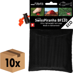 SwissPiranha Pegs BF120 (set of 10 with bag) - PU:10