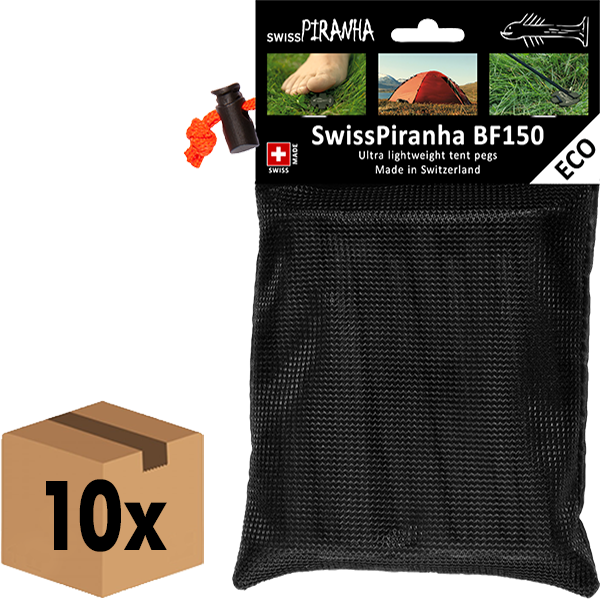 SwissPiranha Pegs BF150 (set of 10 with bag) - PU:10