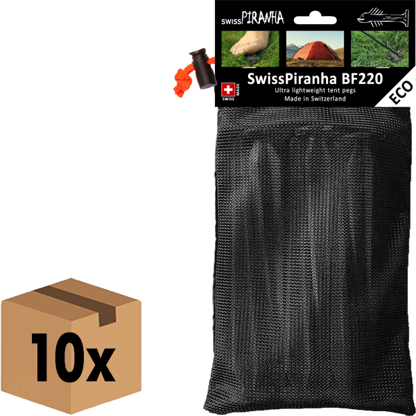 SwissPiranha Pegs RT180 (set of 10 with bag) - PU:10