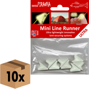 SwissPiranha Mini Line Runners glow-in-the-dark (set of 8) - PU:10