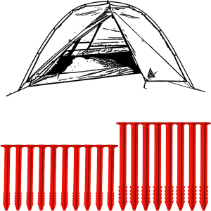 Ultralight Peg Set Durston X-Dome 2